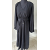 Robe mi-longue noire