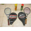 2 raquettes de tennis + balles